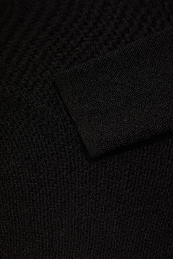 Relax Fit Black Crew Neck Men's T-Shirt 4