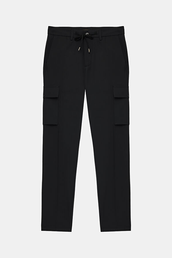 Siyah Straight Erkek Pantolon