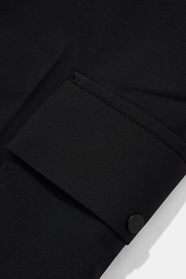Siyah Straight Erkek Pantolon 4