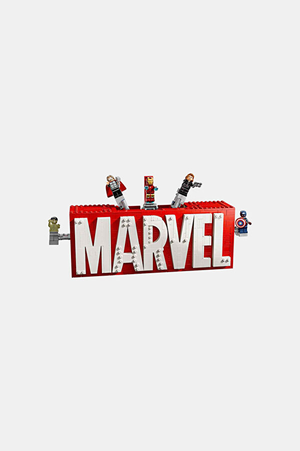 Marvel Logosu ve Minifigürleri 76313 2