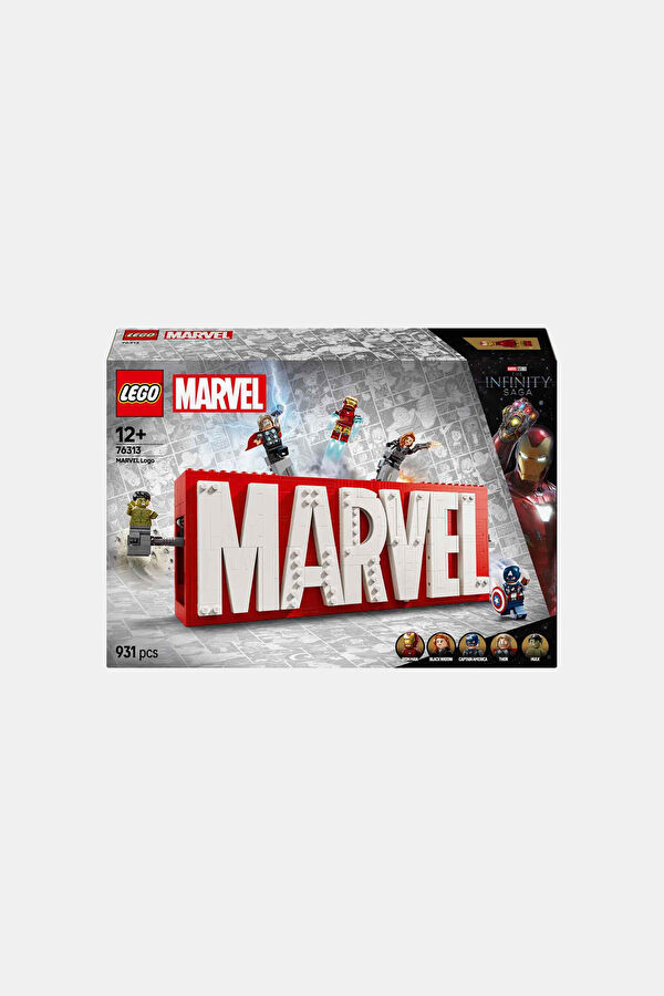 Marvel Logosu ve Minifigürleri 76313 3