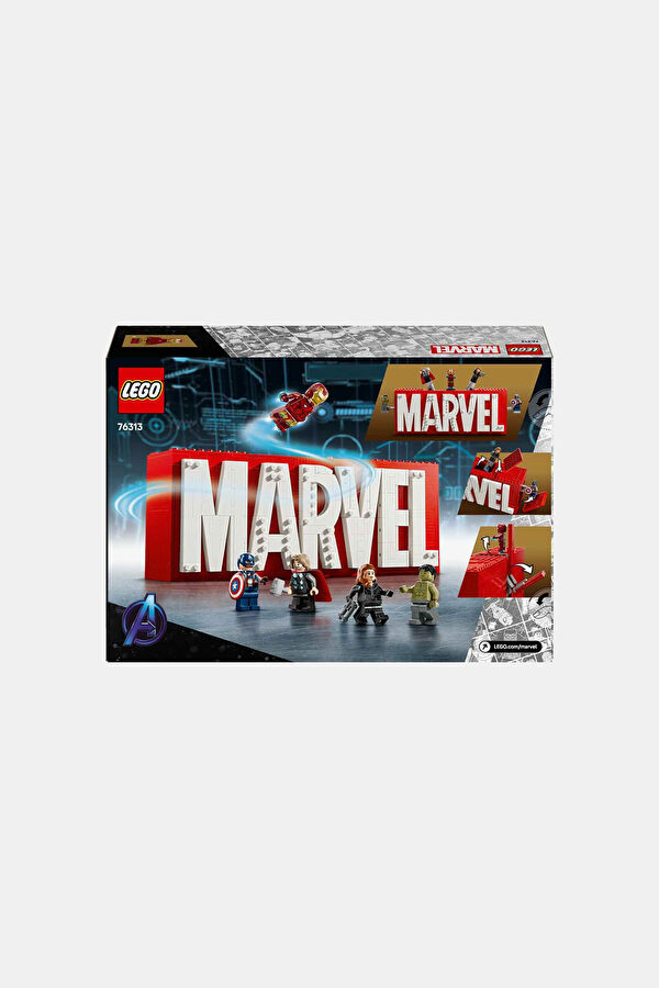 Marvel Logosu ve Minifigürleri 76313&nbsp; 4