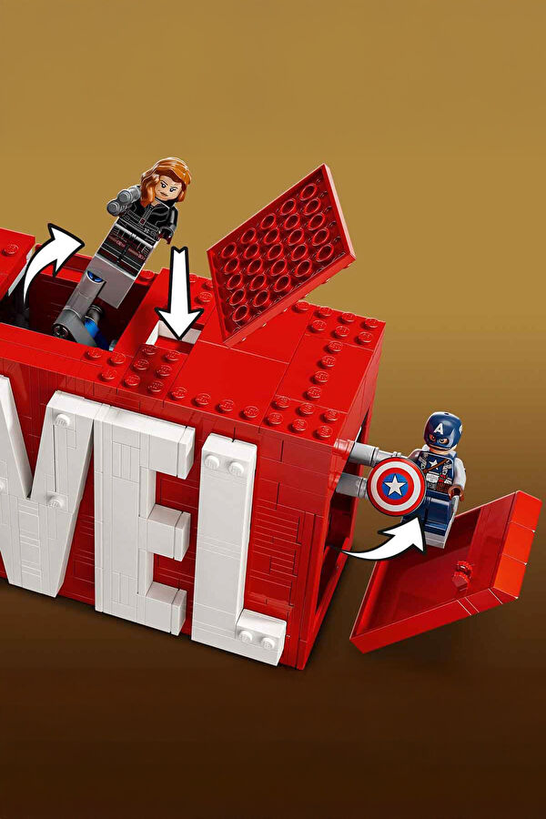 Marvel Logosu ve Minifigürleri 76313 6