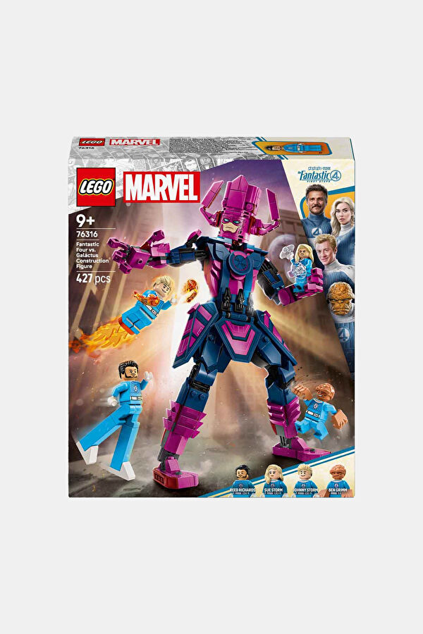 Marvel Fantastik Dörtlü, Galactus Yapım Figürüne Karşı 76316 3