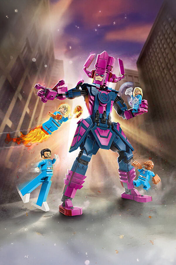 Marvel Fantastik Dörtlü, Galactus Yapım Figürüne Karşı 76316 7