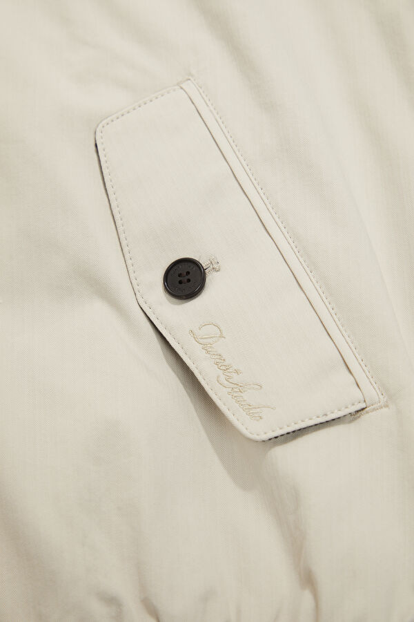 Cream Zip-Up Men's Jacket 7