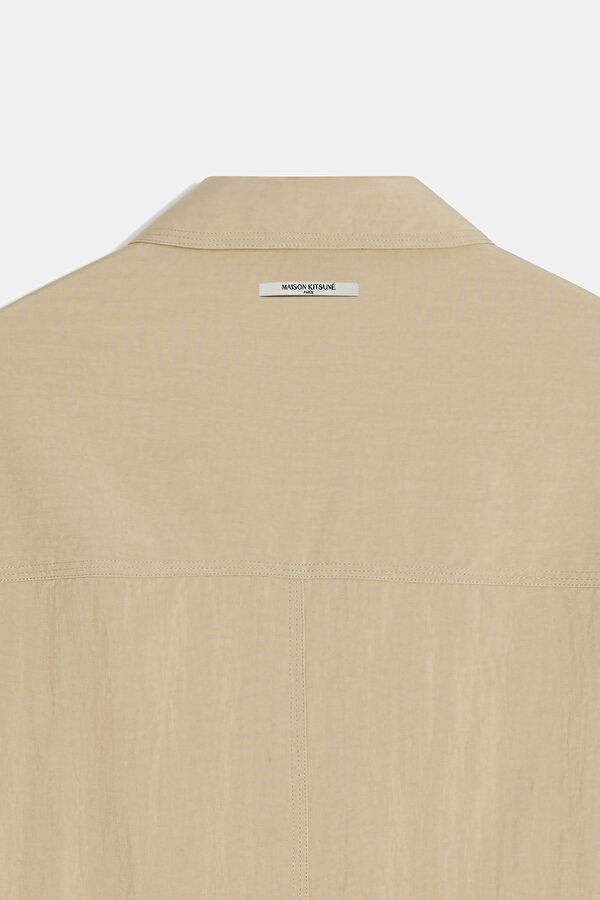 Beige Zippered Men's Jacket 3