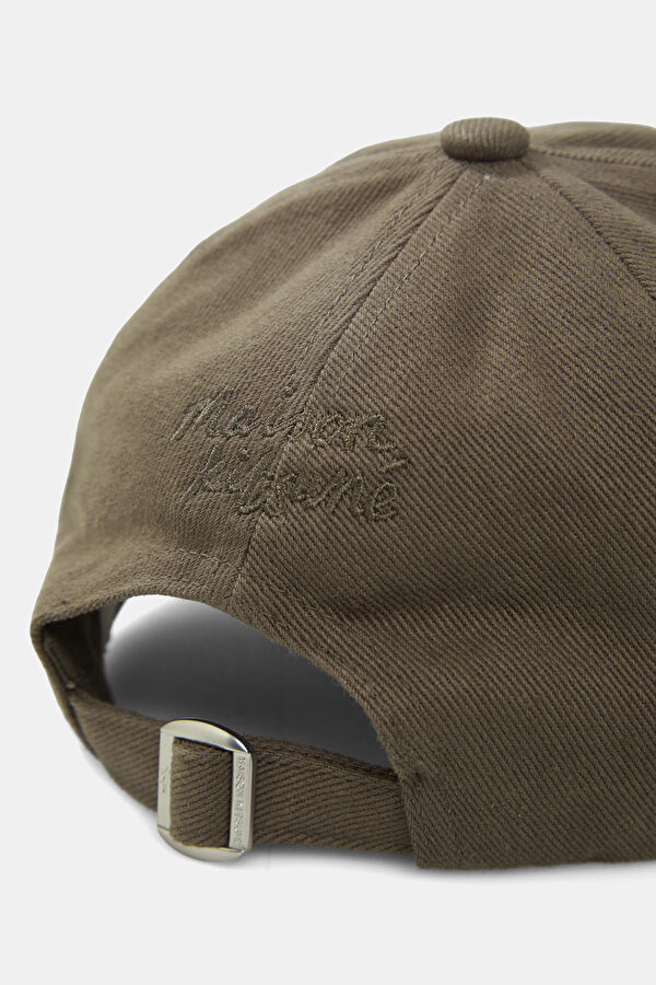 Brown Embroidered Hat 4