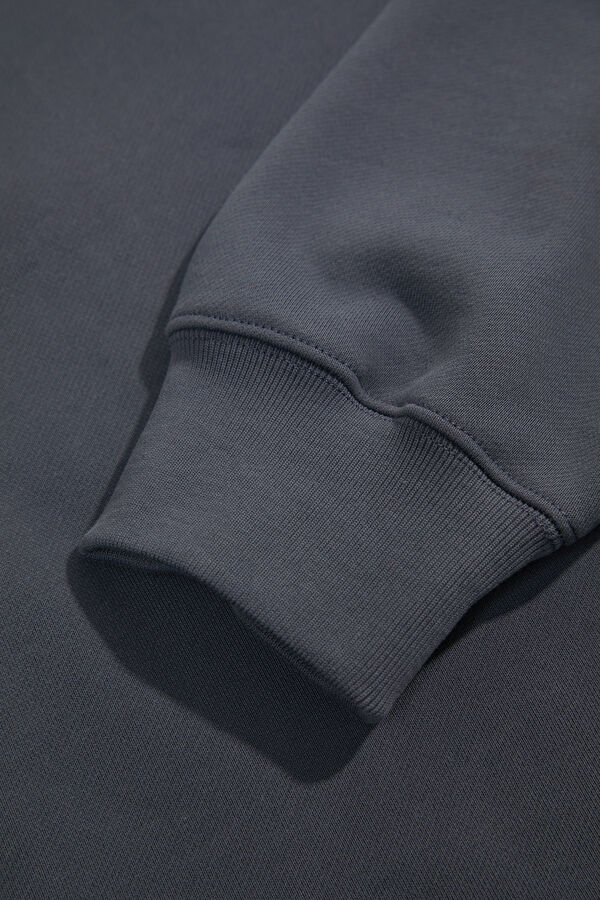 Navy Relax Fit Crew Neck Men's Sweatshirt 5