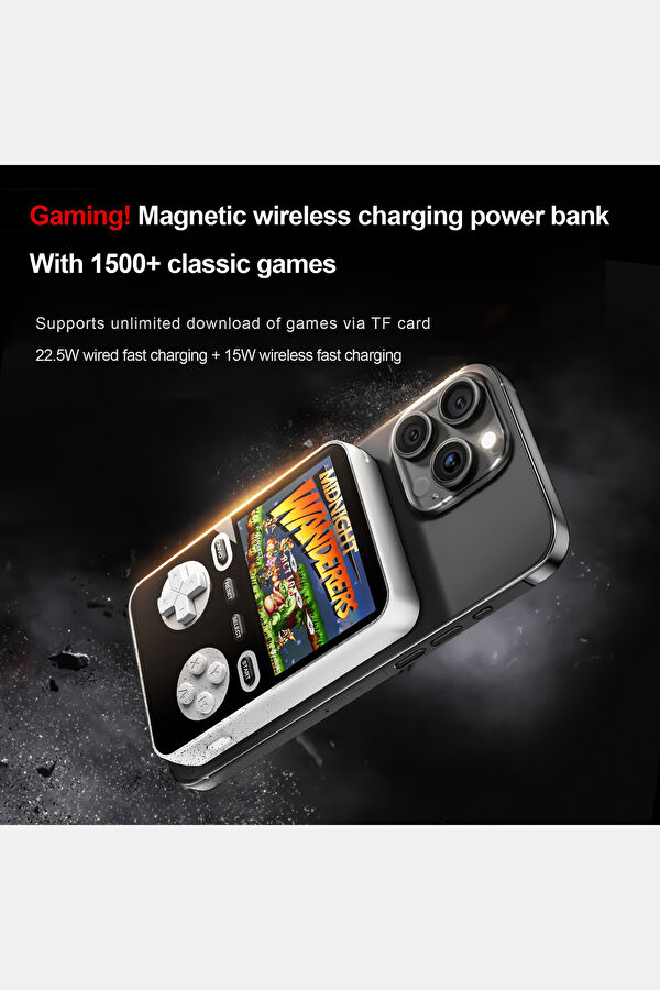Magnetic Gamıng Powerbank 5000 mAh 4