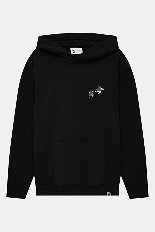 VA x WWF Deniz Kaplumbağalı Unisex Organik Sweatshirt