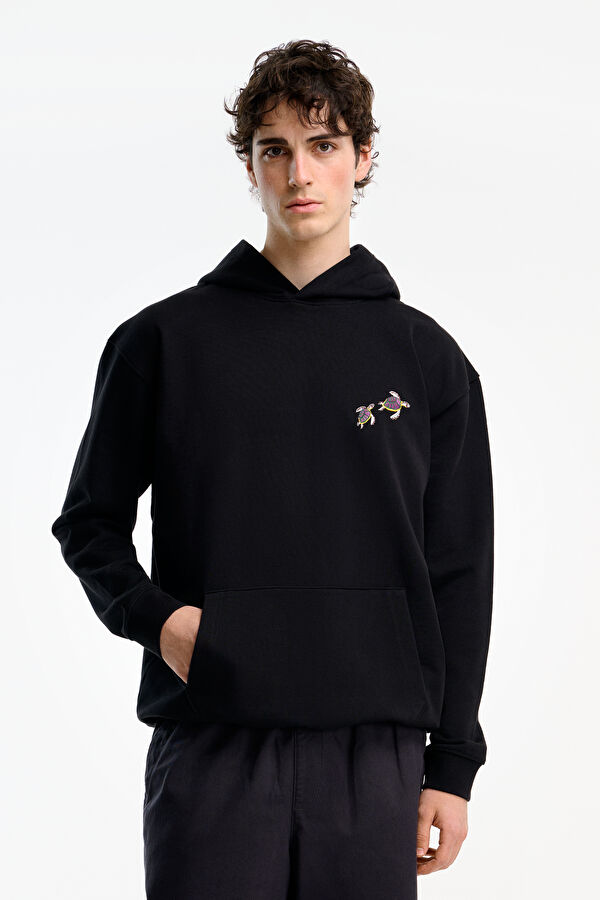 VA x WWF Deniz Kaplumbağalı Unisex Organik Sweatshirt 3