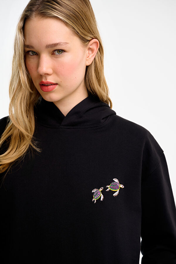 VA x WWF Deniz Kaplumbağalı Unisex Organik Sweatshirt 6