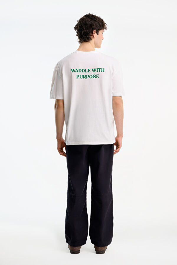 VA x WWF Chinstrap Penguin Unisex Organic T-Shirt 7