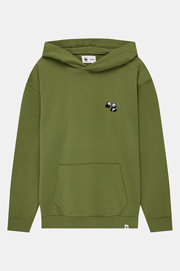 VA x WWF Pandalı Unisex Organik Sweatshirt