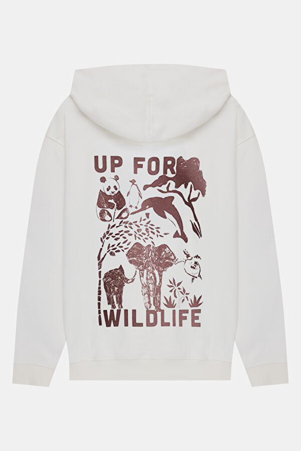 VA x WWF Wildlife Unisex Organik Sweatshirt