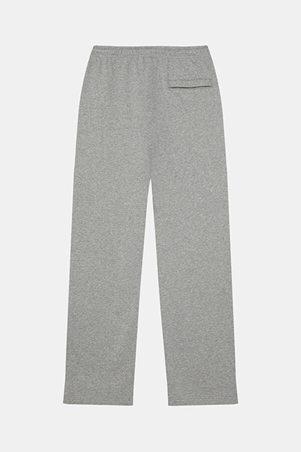 Relax Fit Gray Straight Leg Men's Sport Pants 2