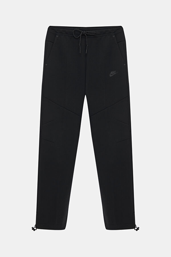 Relax Fit Black Straight Leg Men's Sports Trousers