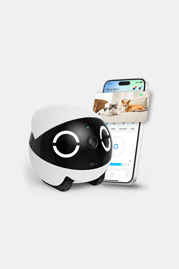 Rola Mini Mobil Kamera Robotu