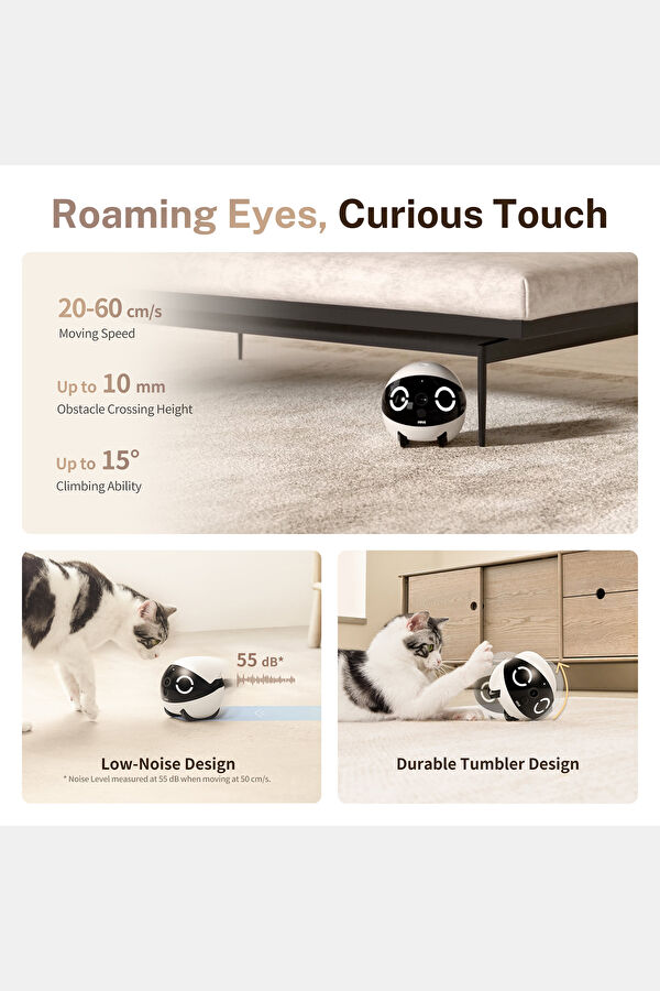 Rola Mini Mobil Kamera Robotu 3