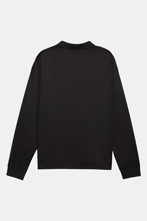 X FENTY Siyah Relax Kalıp V Yaka Kadın Sweatshirt 2