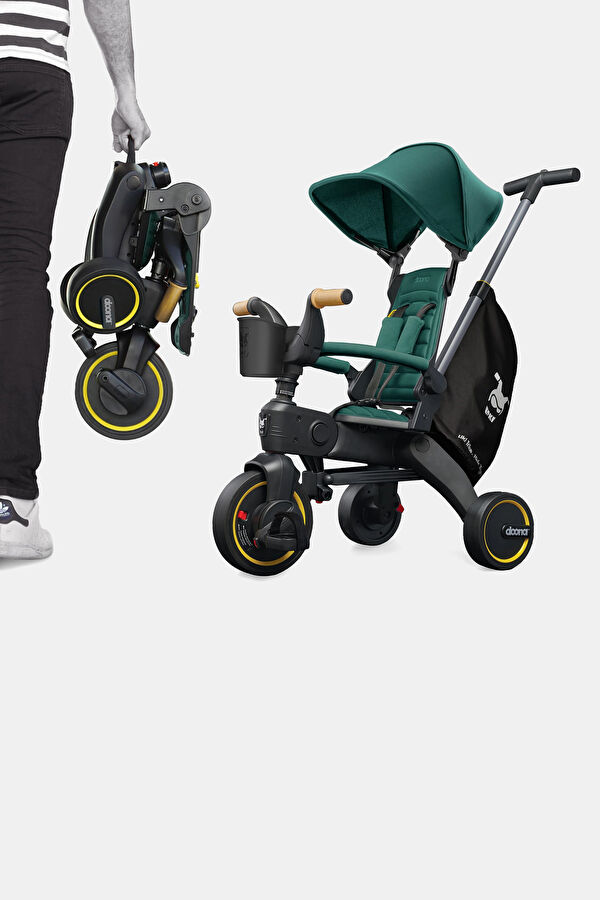 Liki Trike Tek Parça Katlanır 3 Tekerlekli Bebek Bisikleti S5 9