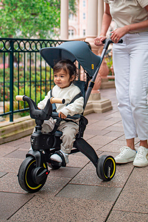 Liki Trike Tek Parça Katlanır 3 Tekerlekli Bebek Bisikleti S5 10