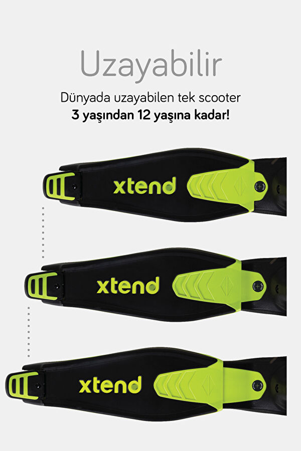 Xtend 3 Aşamalı Büyüyebilen Çocuk Scooterı (3-12 Yaş) 2