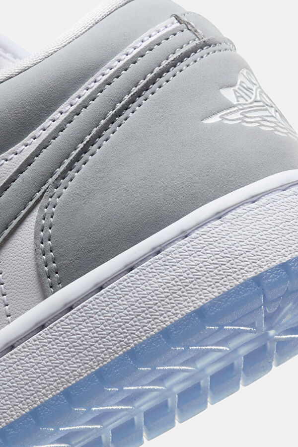Air Jordan 1 Low Gray Women's Sneakers 8