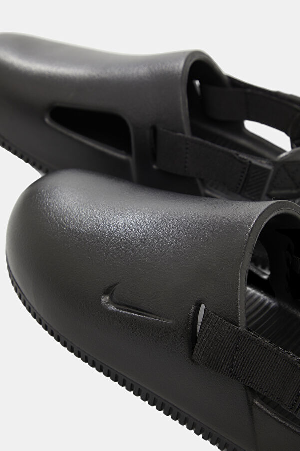 Calm Mule Black Women's Slides 6