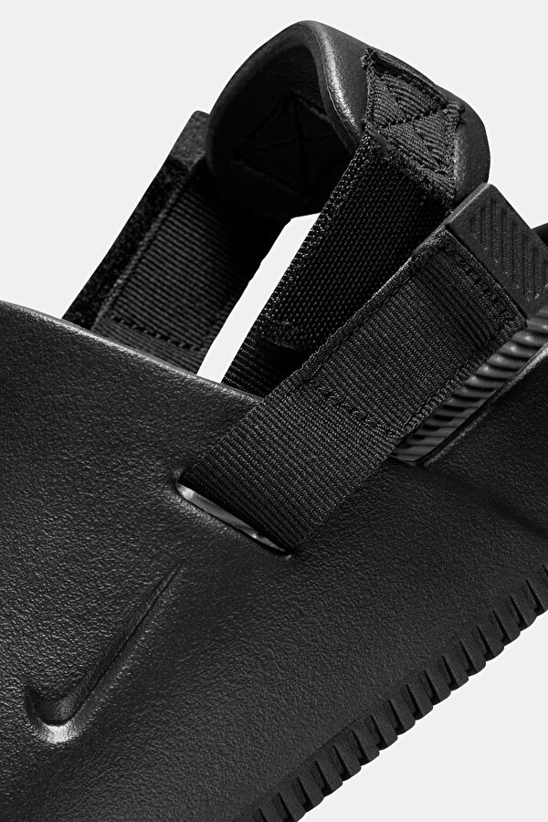 Calm Mule Black Women's Slides 10
