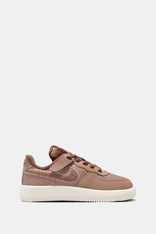 Force 1 Low Easyon Lil (Ps) Dark Beige Kids' Sneakers