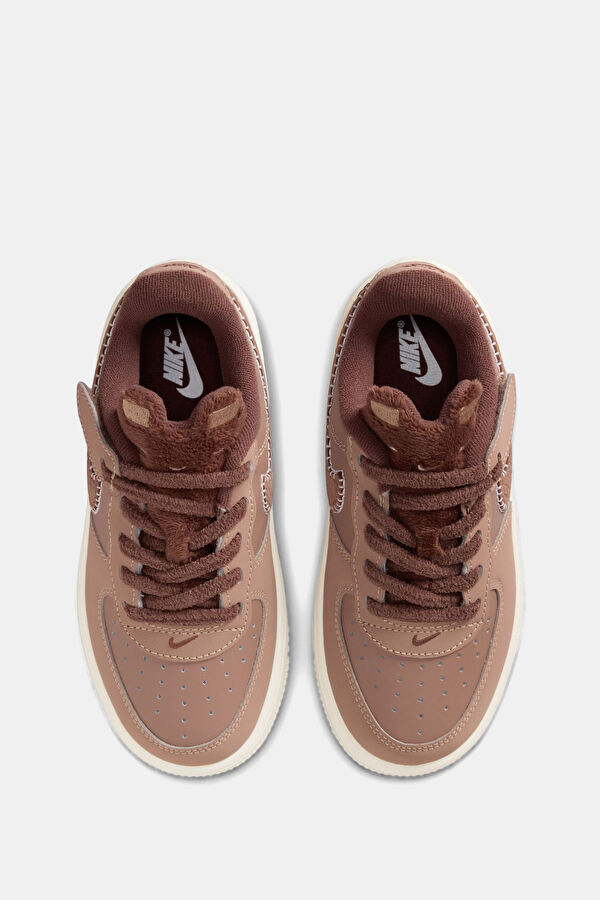 Force 1 Low Easyon Lil (Ps) Dark Beige Kids' Sneakers 5