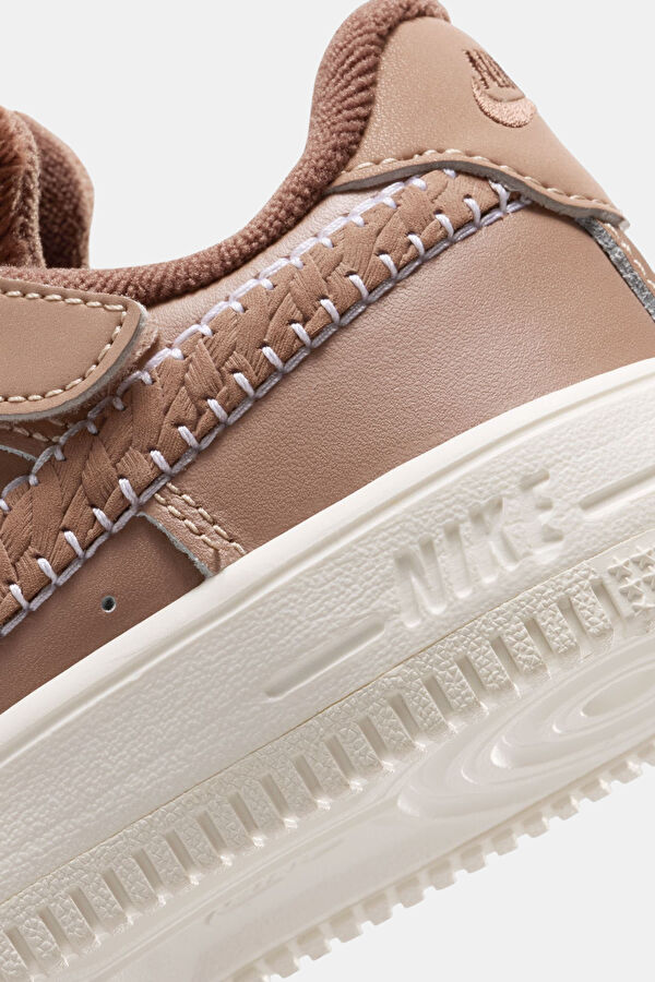 Force 1 Low Easyon Lil (Ps) Dark Beige Kids' Sneakers 8