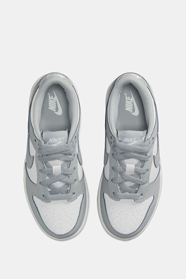 Dunk Low White Kids' Sneakers 4