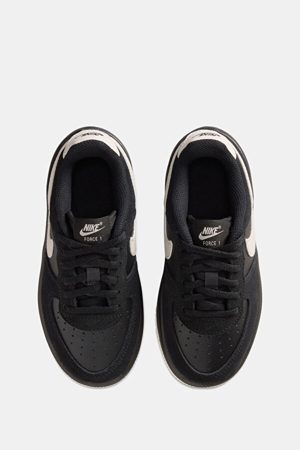 Force 1 Low LV8 2 Lace Black Kids' Sneakers 4