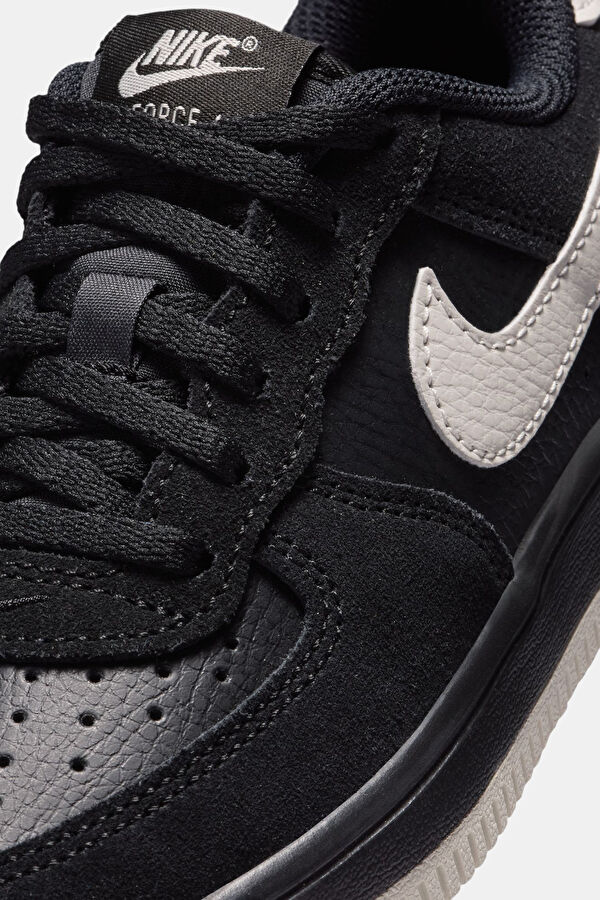 Force 1 Low LV8 2 Lace Black Kids' Sneakers 7