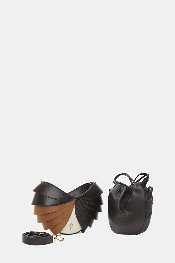 Minerva Mini Brown Leather Bag 3