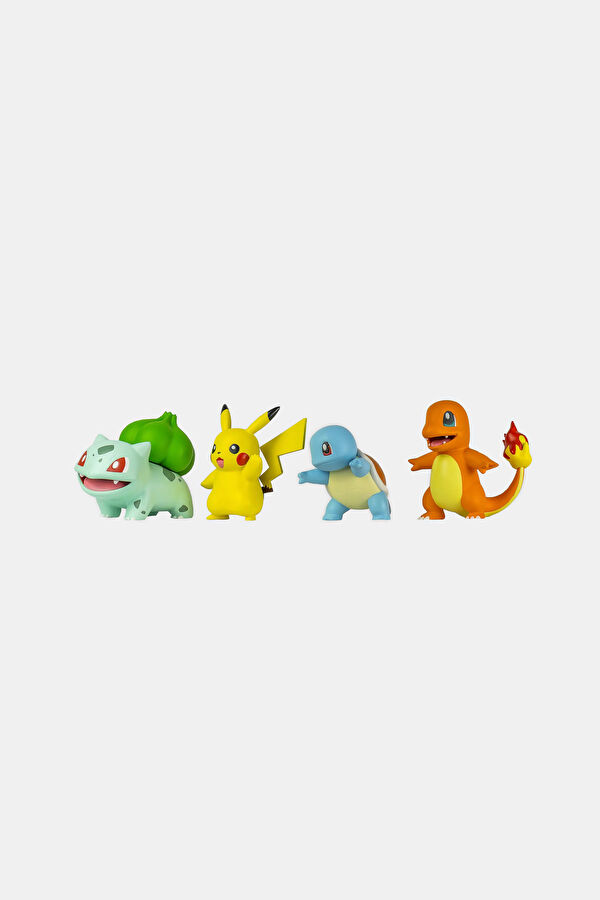 Pokémon Set Of 4 - Ld Studio Çok Renkli Figür