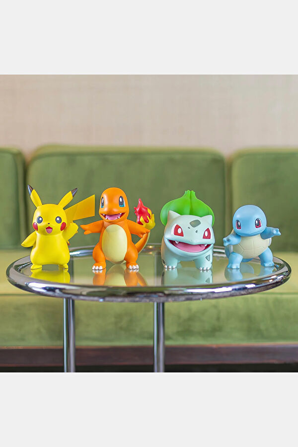 Pokémon Set Of 4 - Ld Studio Çok Renkli Figür 3