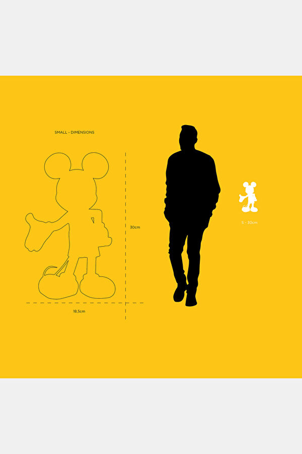 Mickey Welcome - Ld Studio Çok Renkli Figür 7