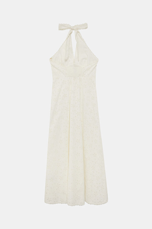 White Midi Women's Dress 2