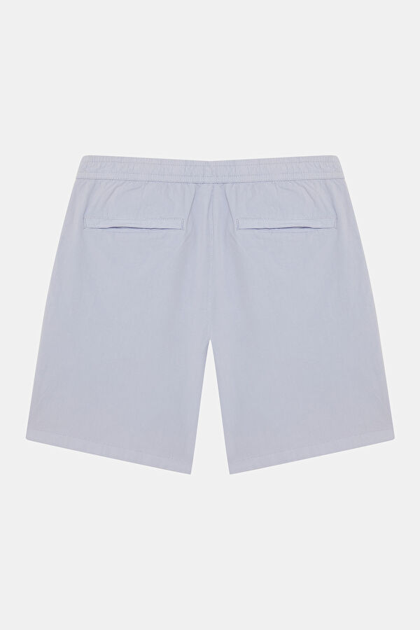 Lilac Cotton Elastane Men's Shorts 2