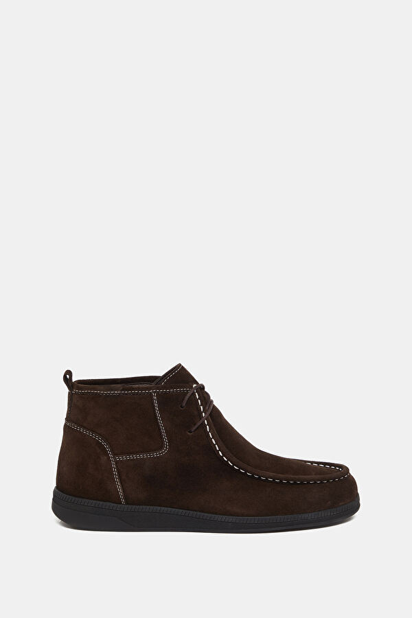 Brown Suede Men's Boots