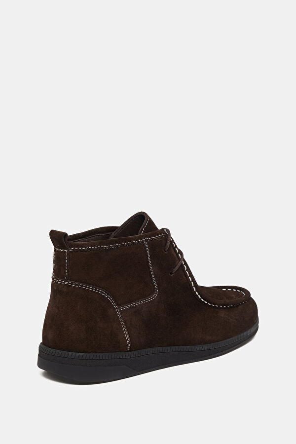 Brown Suede Men's Boots 3