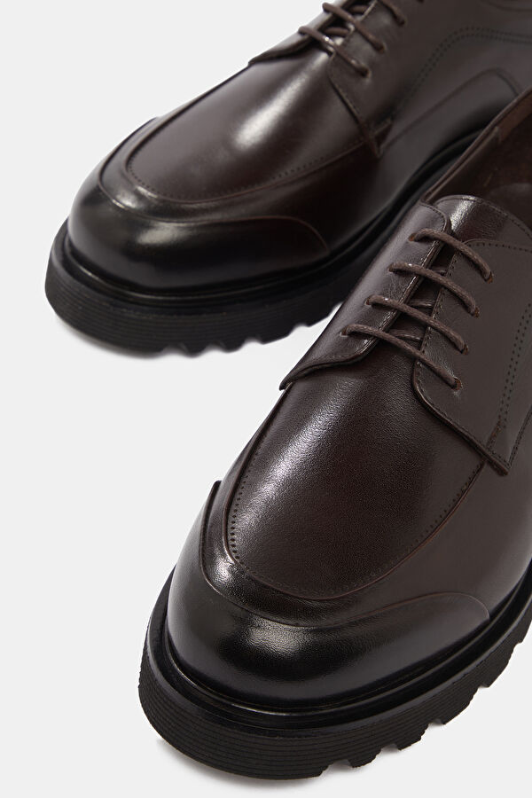 Brown Leather Men's Shoes 5