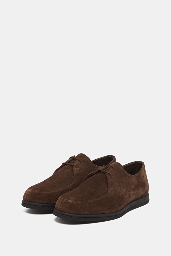 Brown Suede Men's Shoes 2