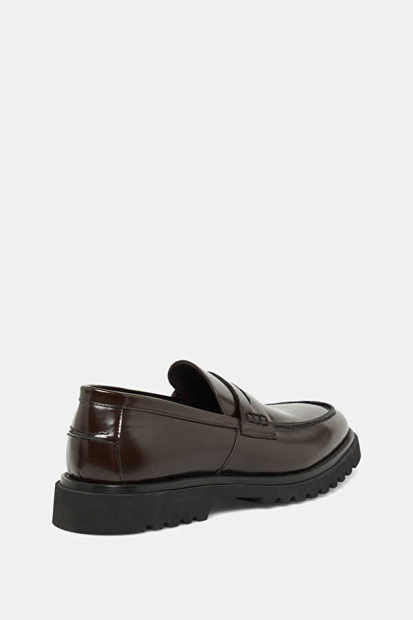 Brown Leather Men's Shoes 3