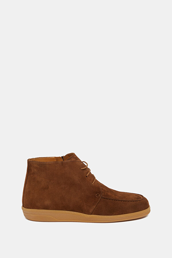 Light Brown Suede Men's Boots