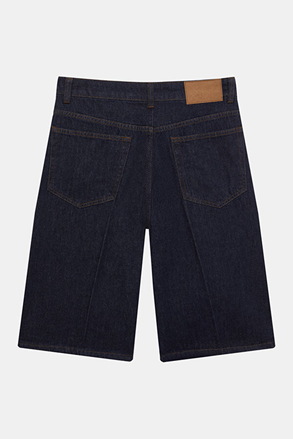 Navy Blue Women's Shorts 5